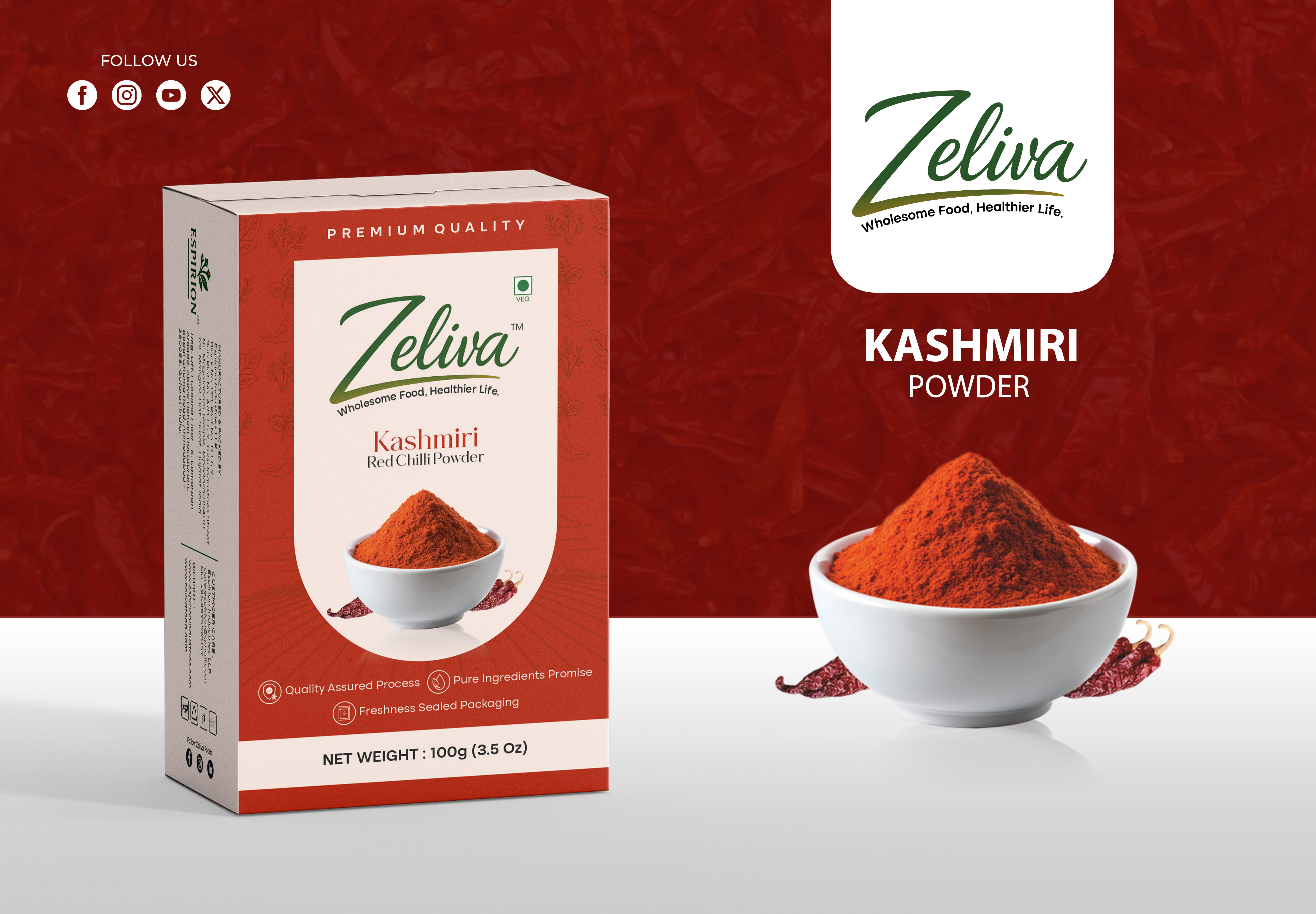 Kashmiri Chilli Powder