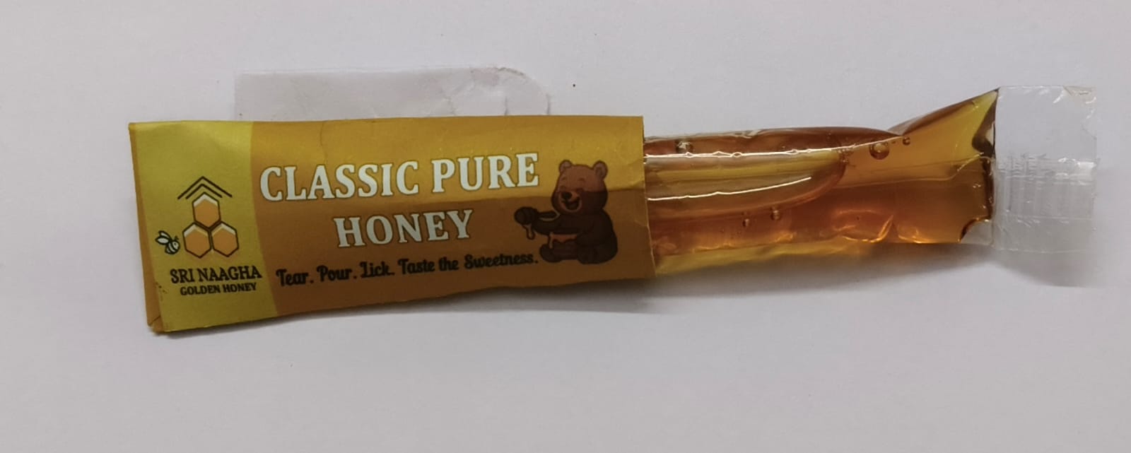 SRI NAAGHA GOLDEN HONEY Classic Pure Honey 10gm Sachets