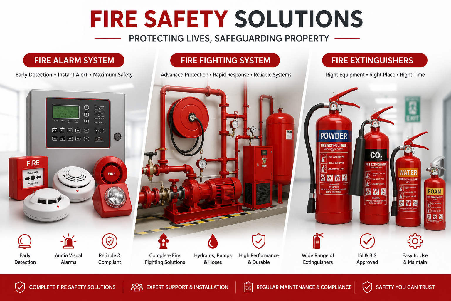 Fire Fighting & Fire Alarm System
