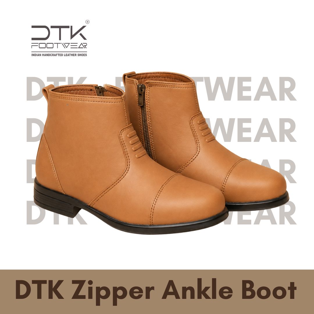 DTK Zipper Ankle Boot