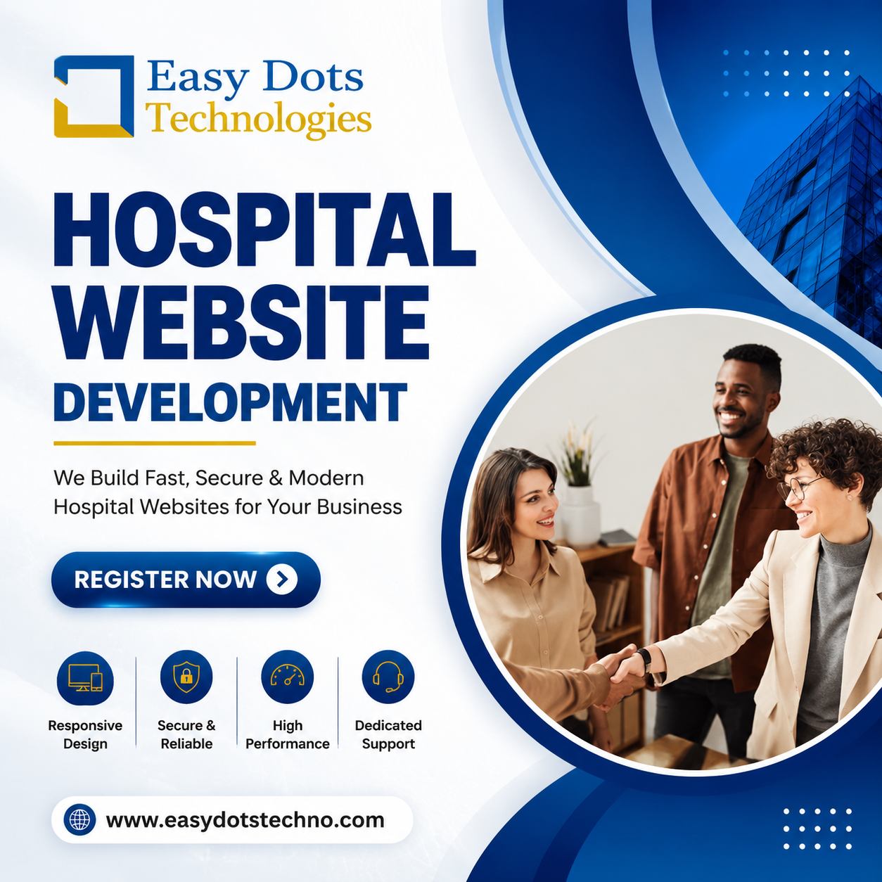 Hospital Website Designing Service