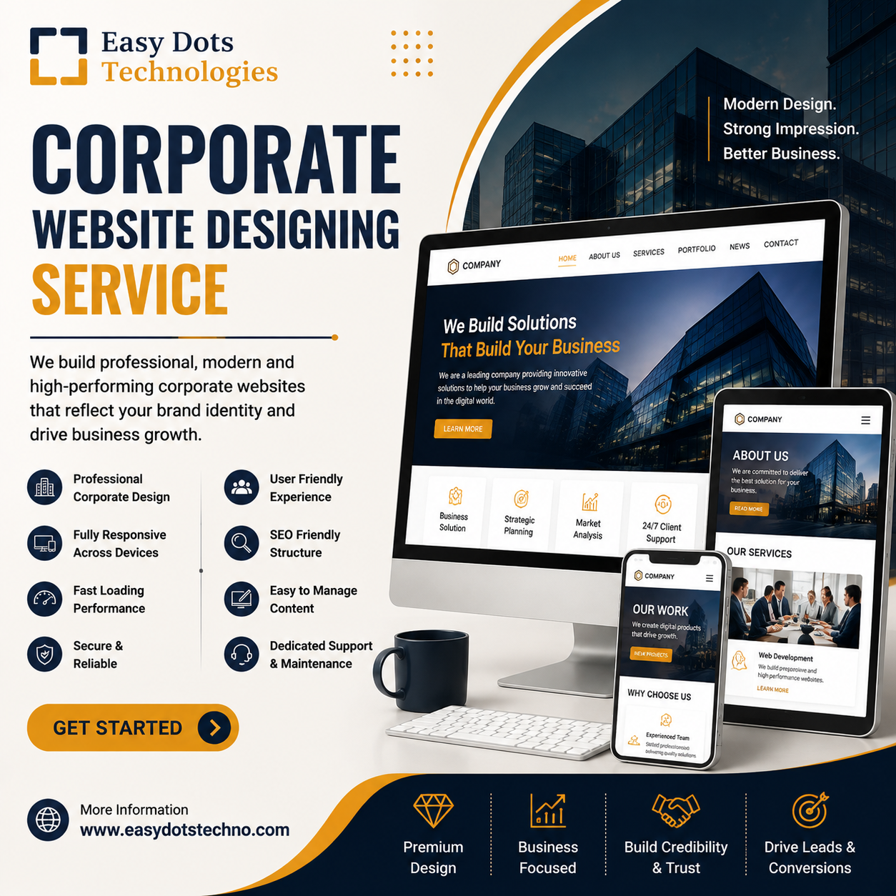 Corporate Website Designing Service