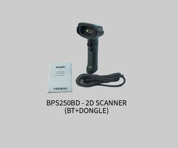 BPS250BD-2D SCANNER (BT+DONGLE)