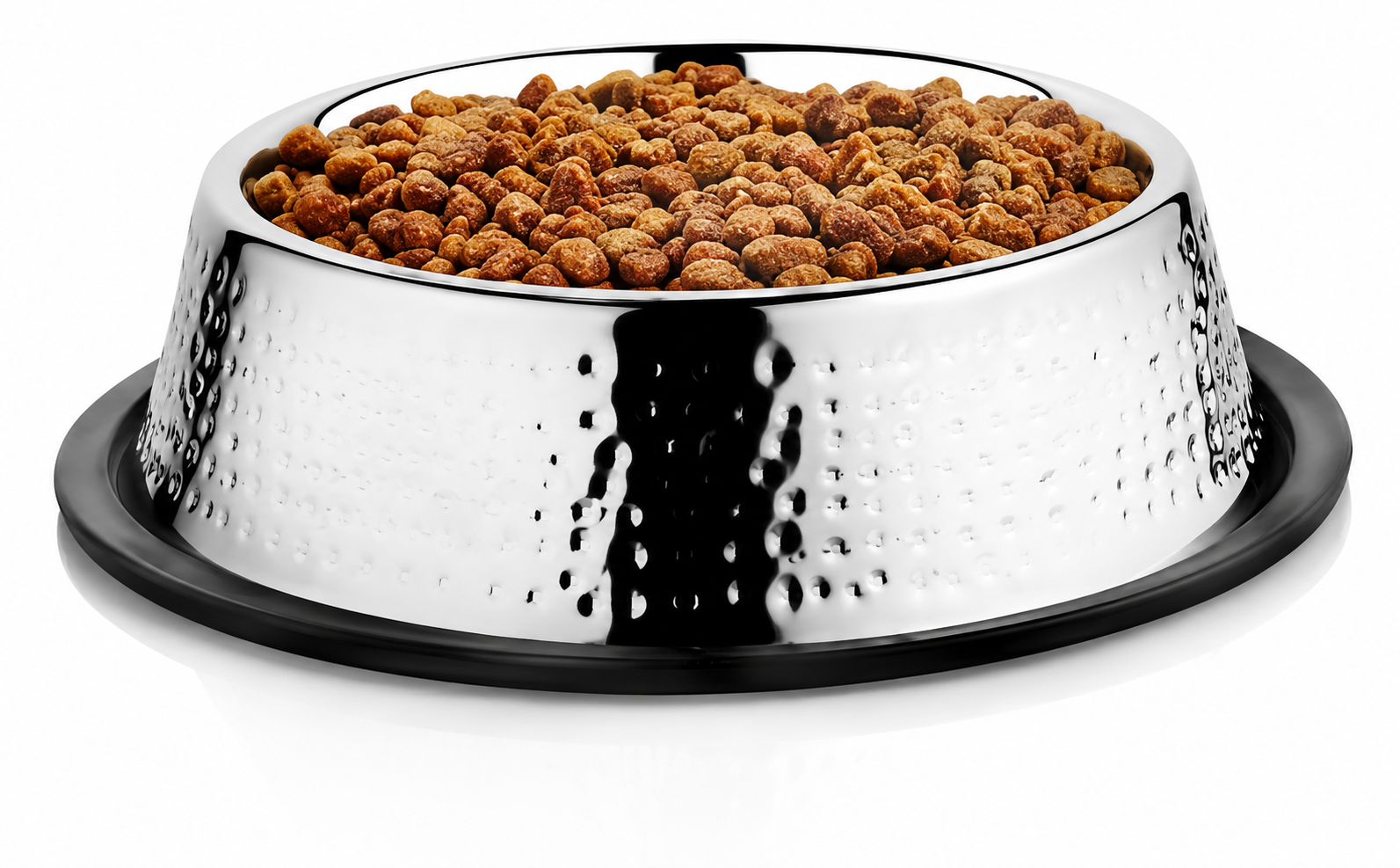 Hammered Non Tip Anti Skid Bowl Regular
