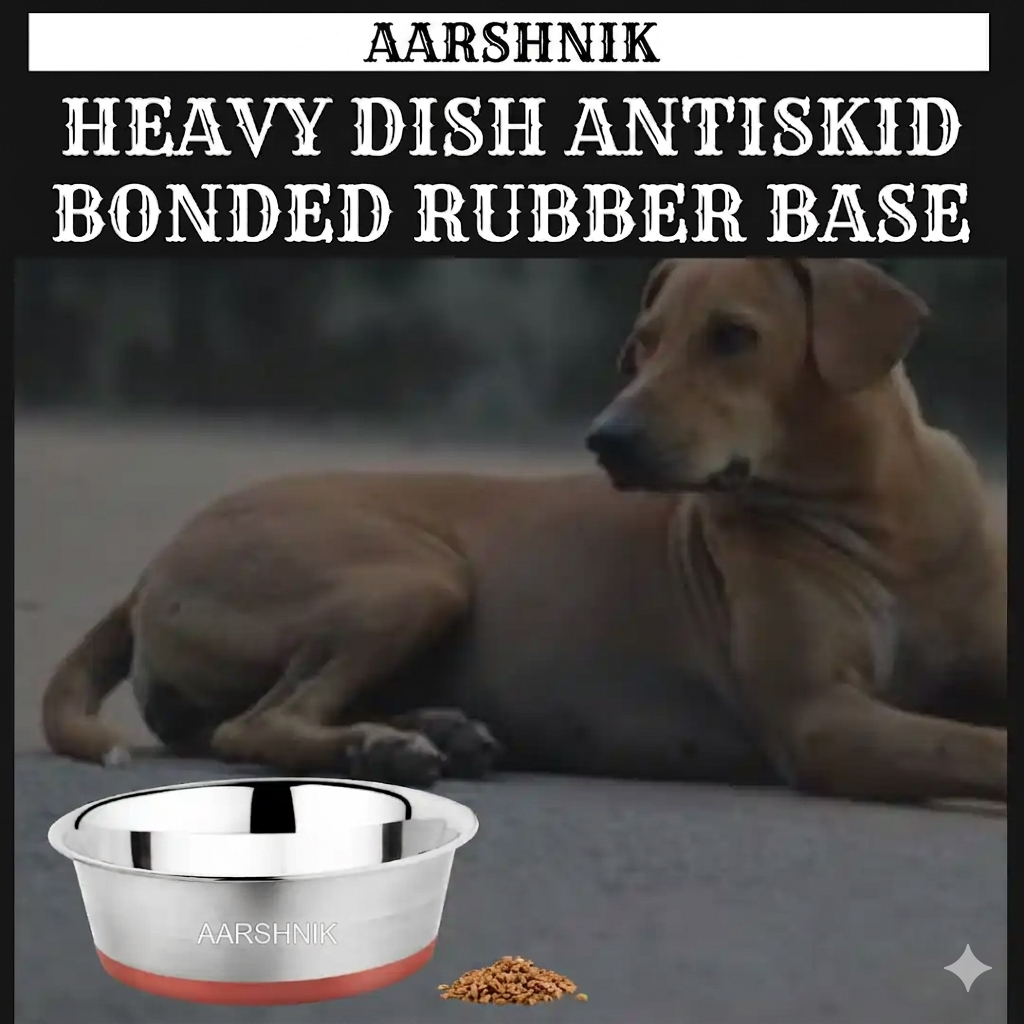 Heavy Dish Anti-Skid Bonded Rubber Base