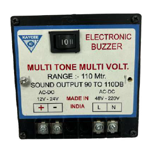 Electronic Hooter Single Tone Universal Voltage