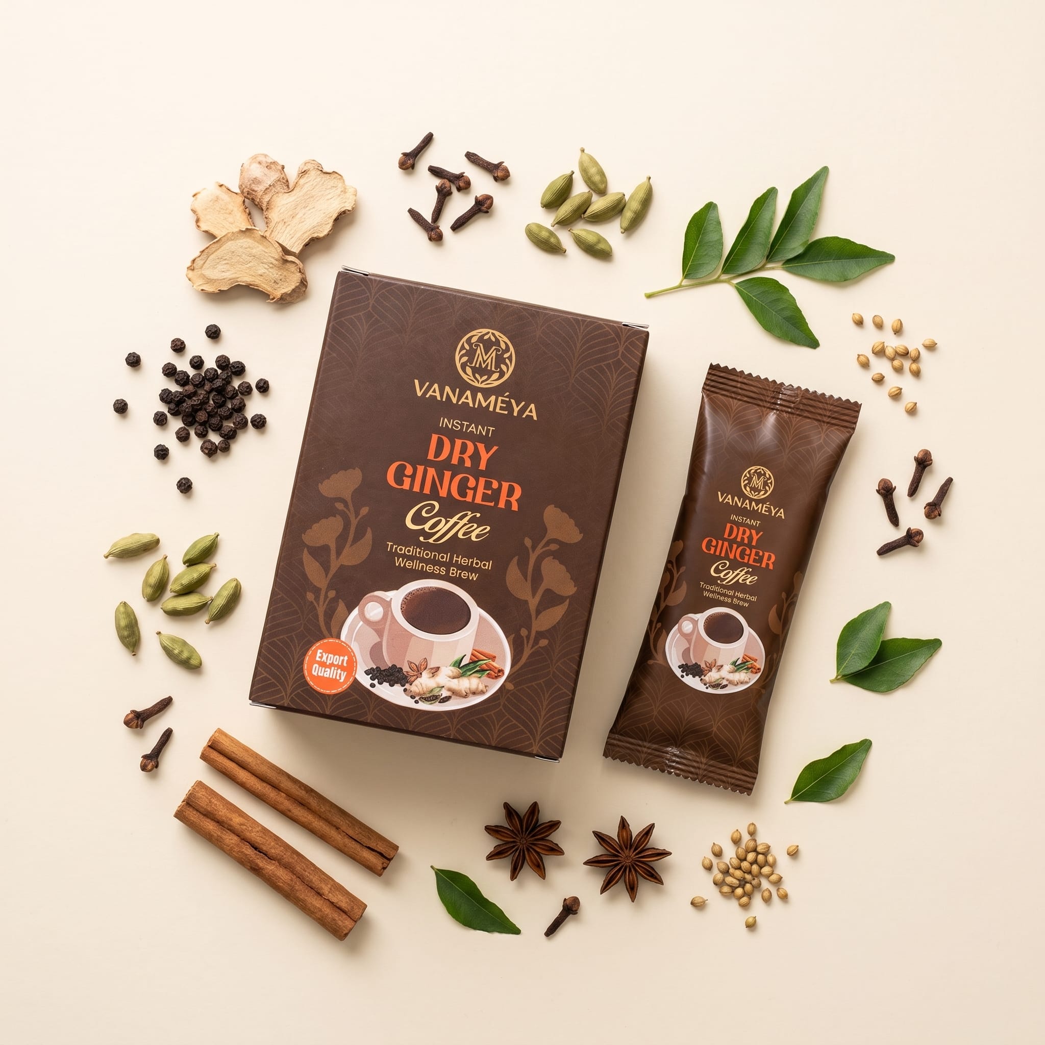Instant Dry Ginger Coffee