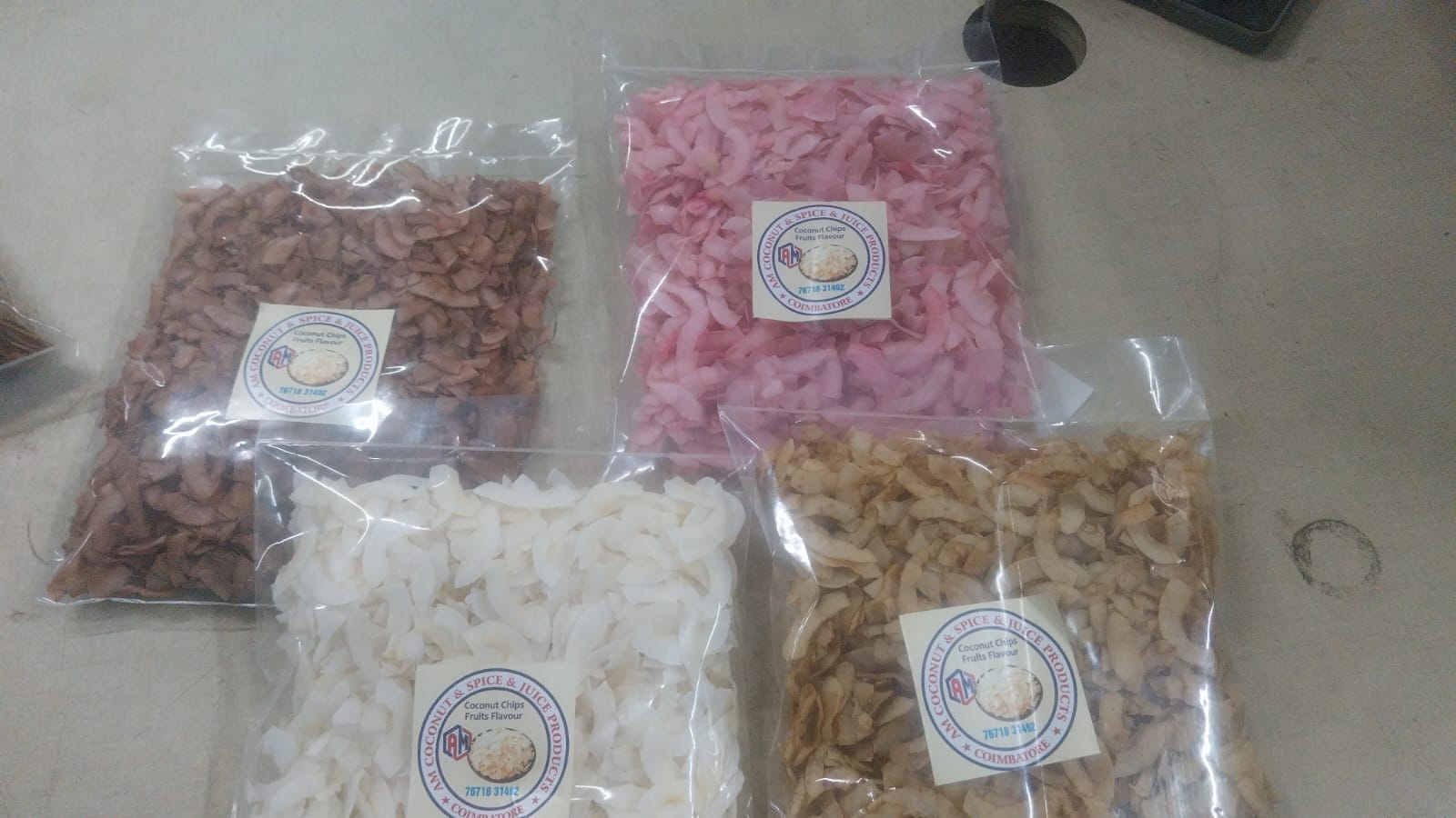 Creasam Coconut Chips Flavour- 1 kg