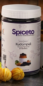 Spiceto Kudampuli 200g, Export Grade Malabar Tamarind