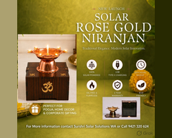 Solar Rose Gold Niranjan