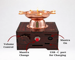 Solar Mantra Diya
