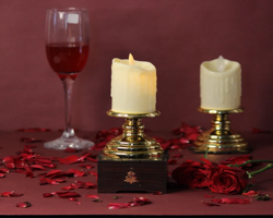 Solar Candle Stand