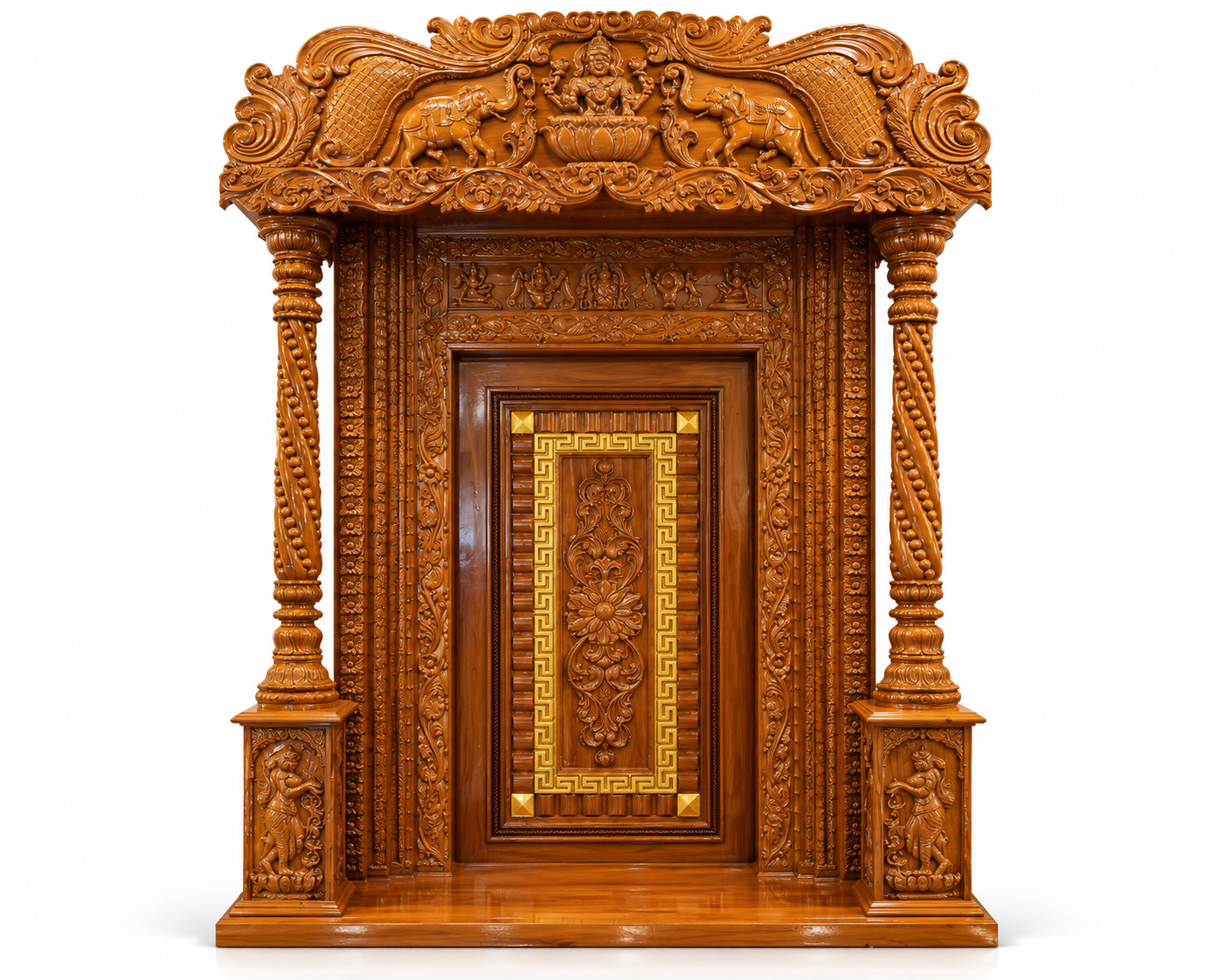 Teak Wood Main Doors