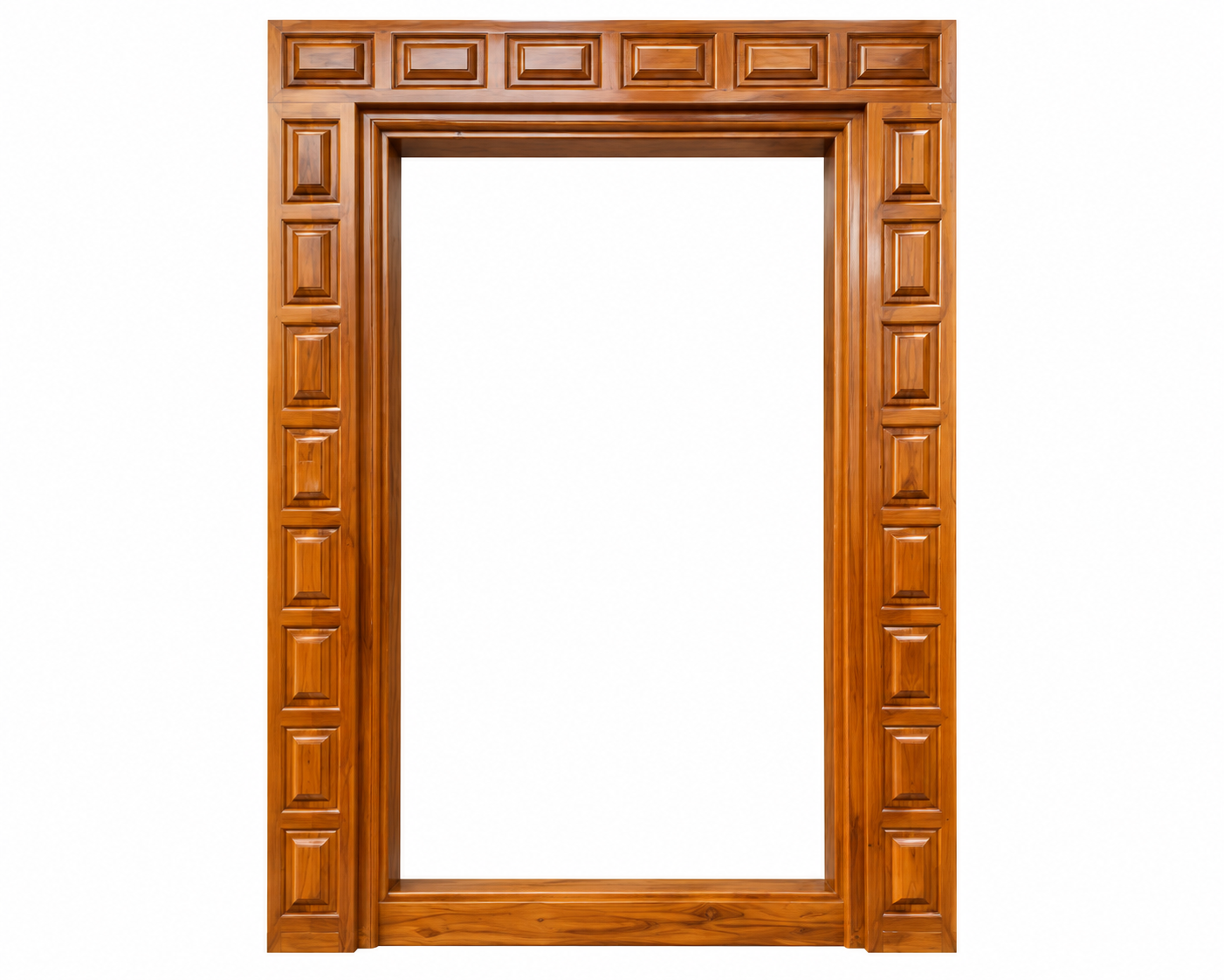 teak wood door frame