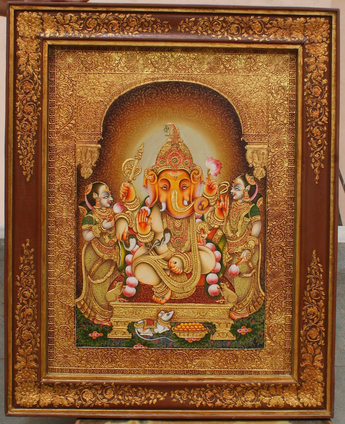 ganesh ji with ridhi siddhi