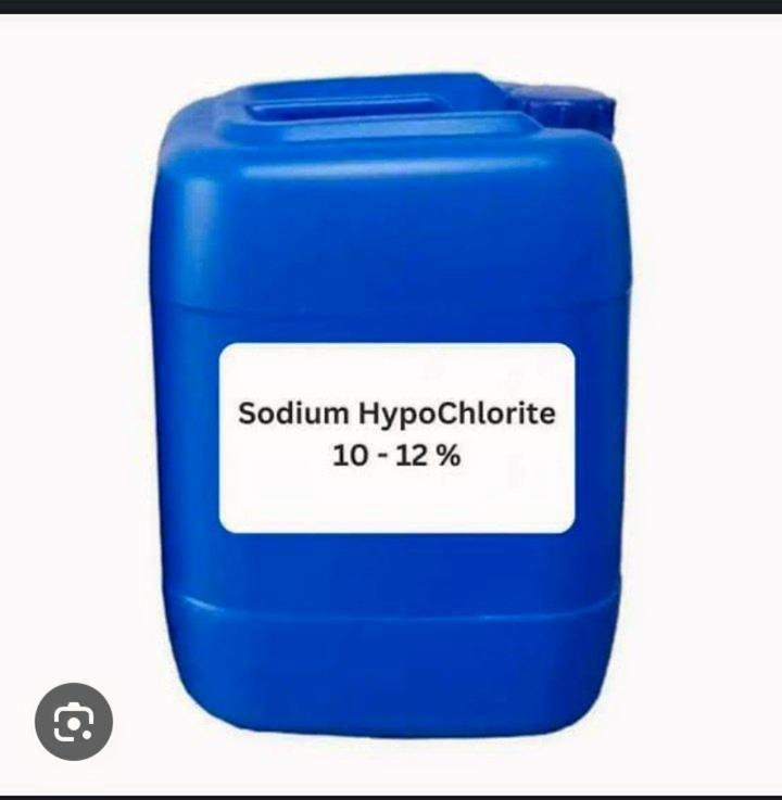 Hydrogen peroxide 50 percent , sodium hypochlorite 12 percent