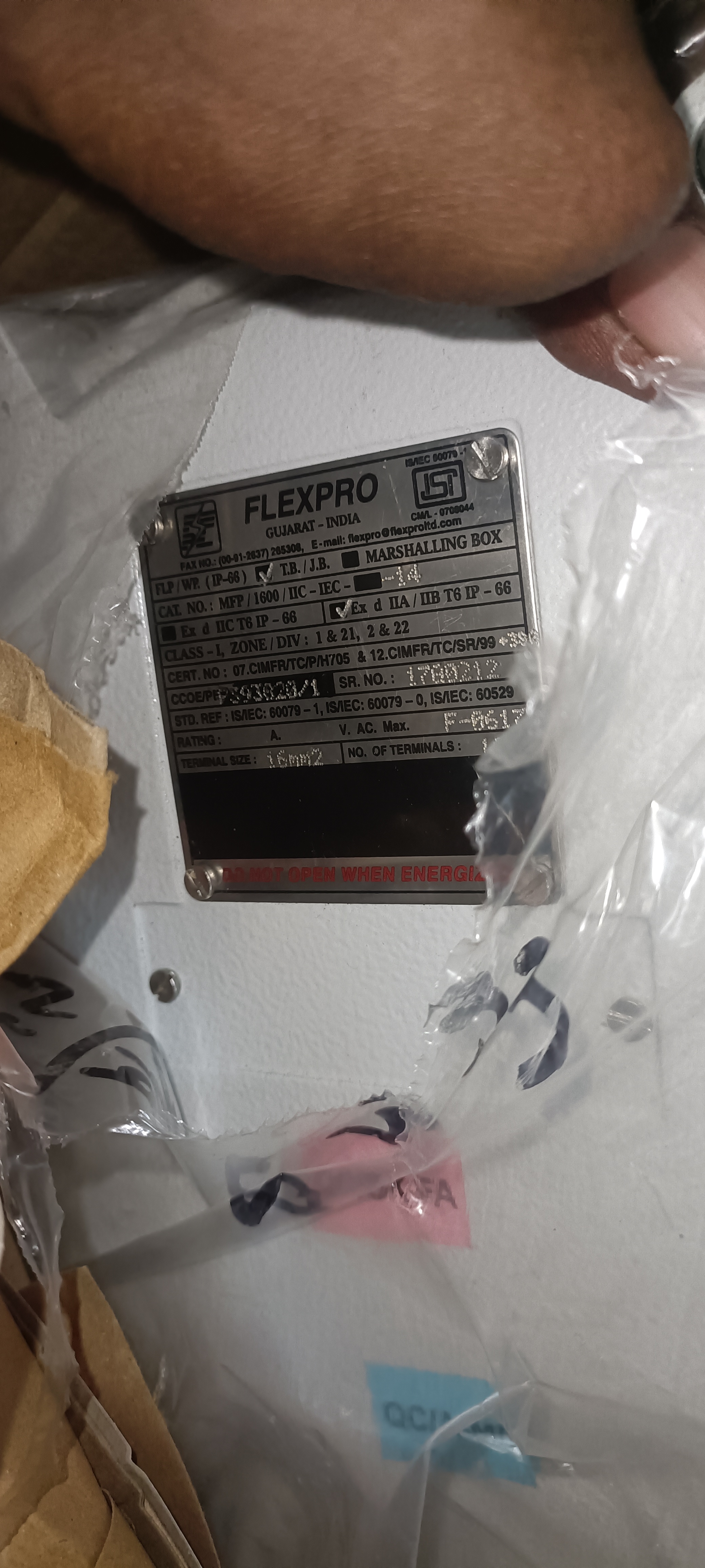 flixpro Flameproof switch and sockets