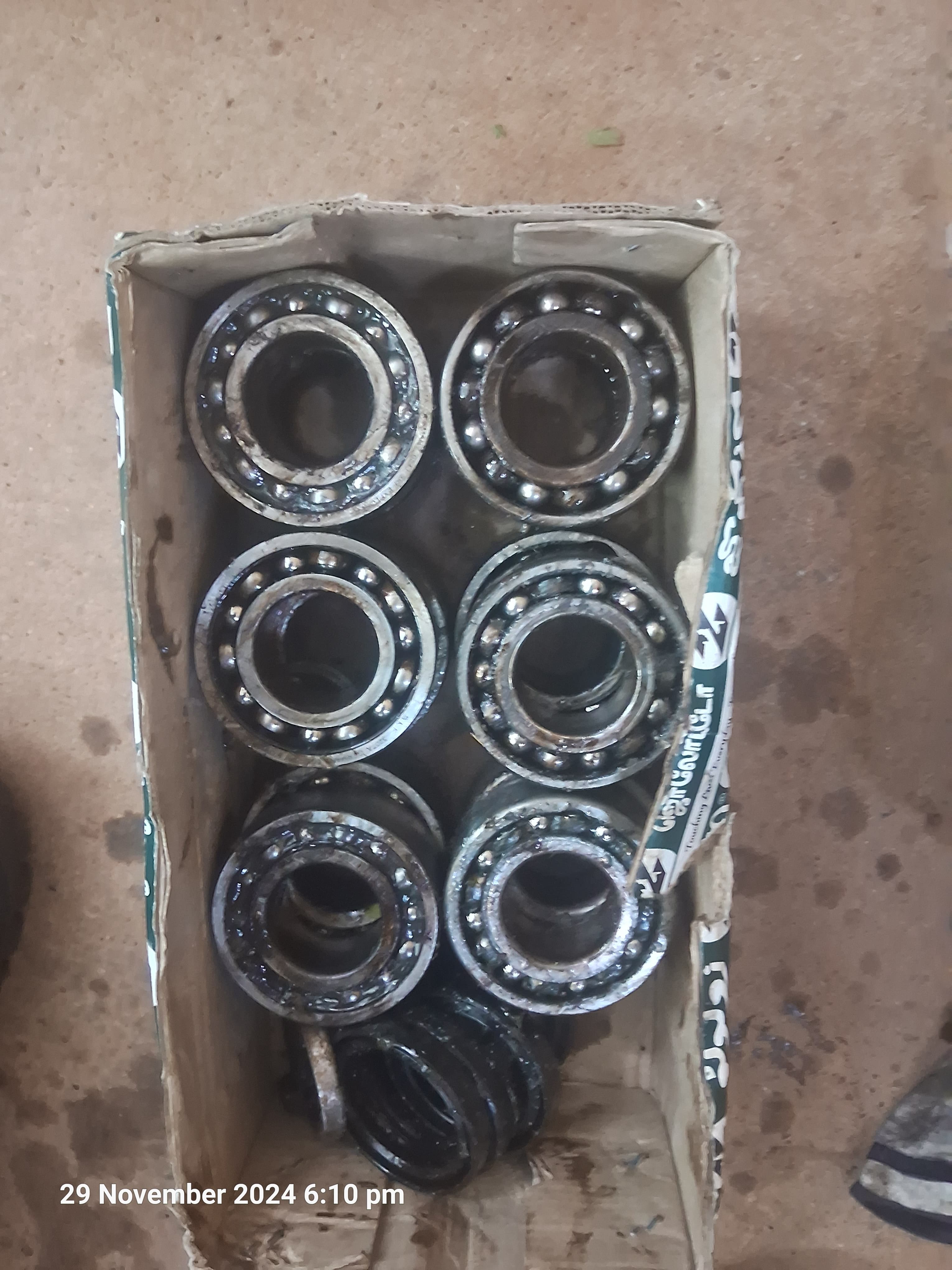 All types of bearings