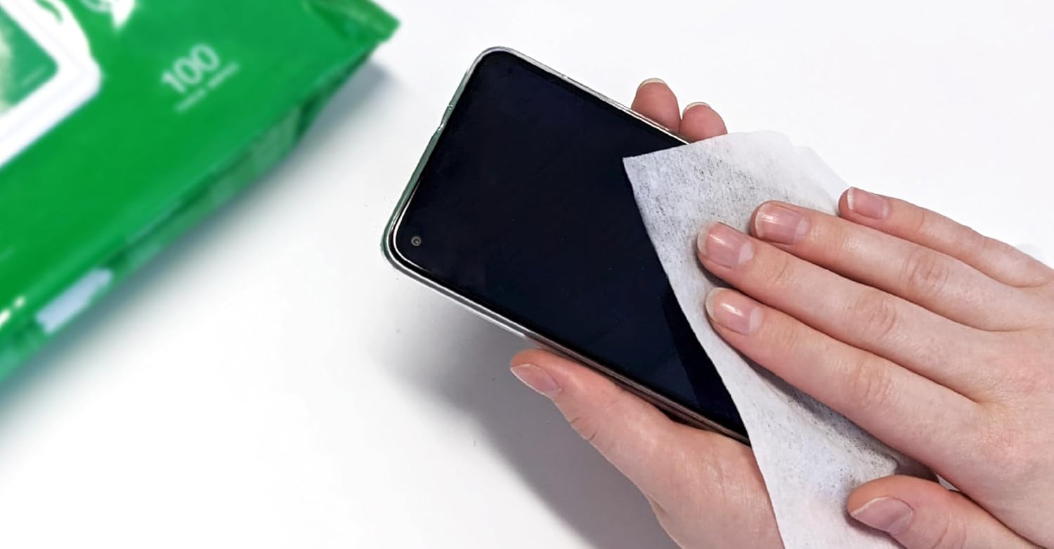 mobile phone cleaning wet wipes (Small Sized)